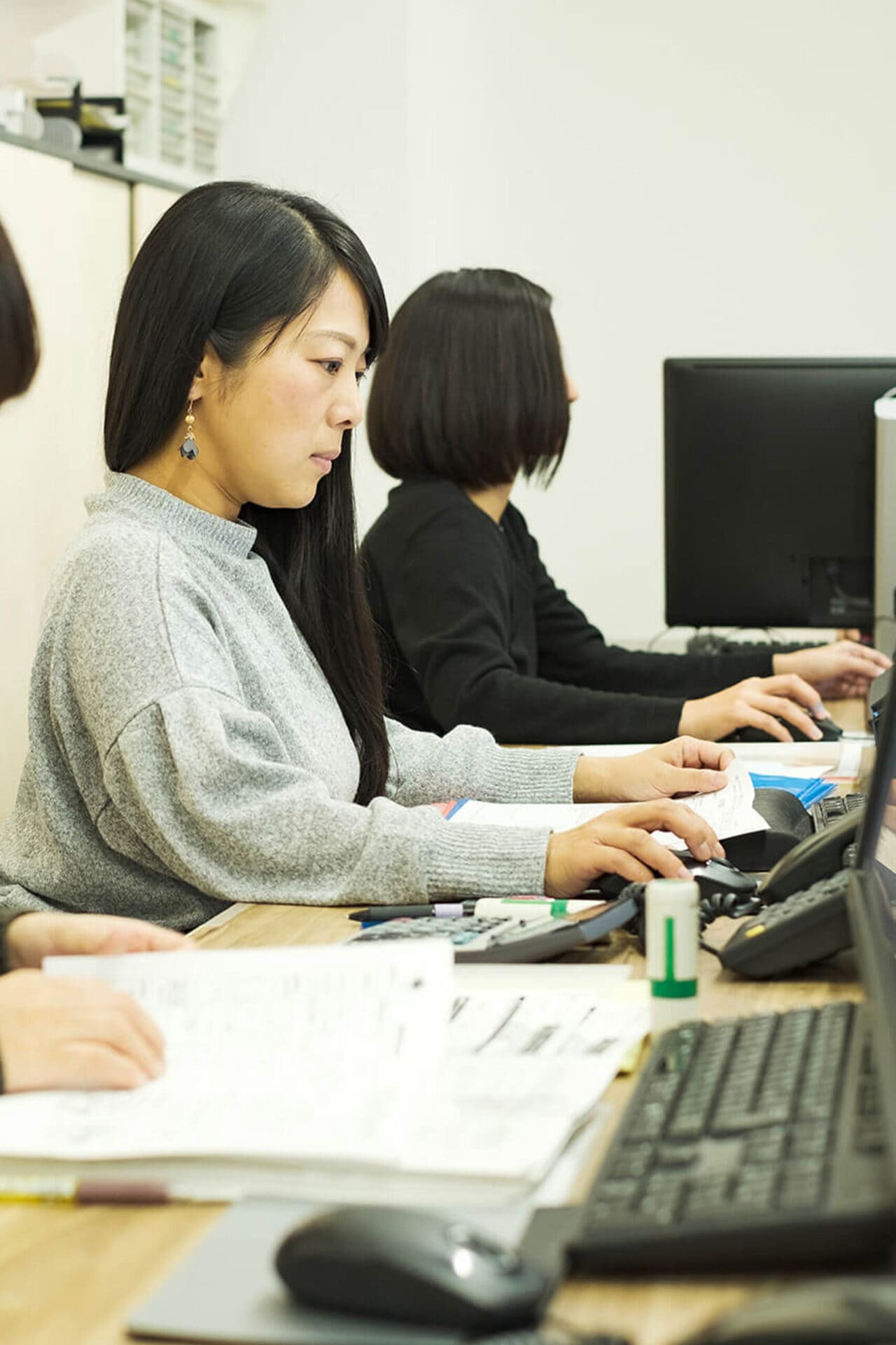 社内の様子