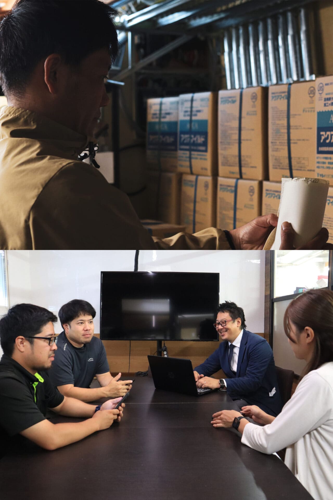 社内の様子