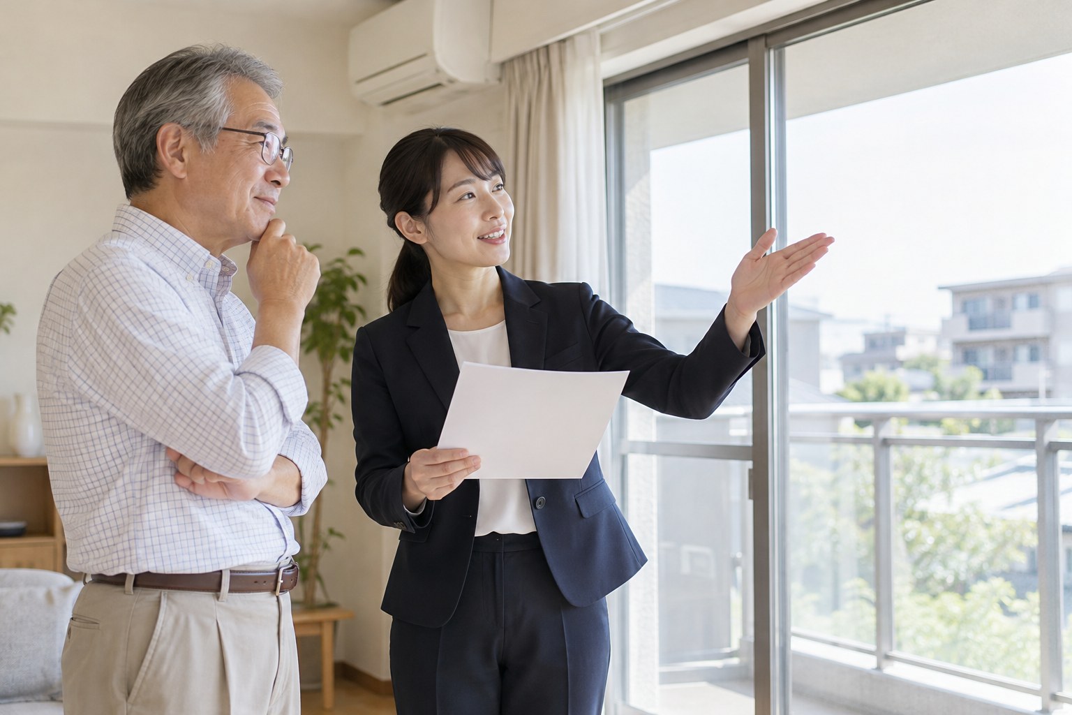 物件の性能を募集時に伝える相談イメージ